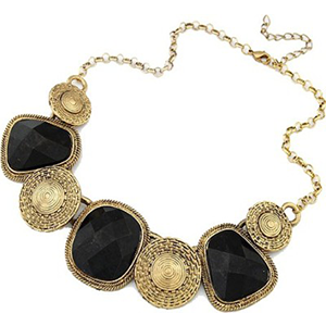 Geometric Choker Collar Alloy Necklace