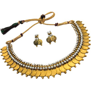 Copper Jewel Set