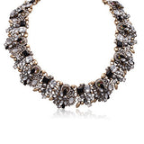 Adoriana Black Crystal Necklace