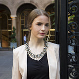 Adoriana Black Crystal Necklace