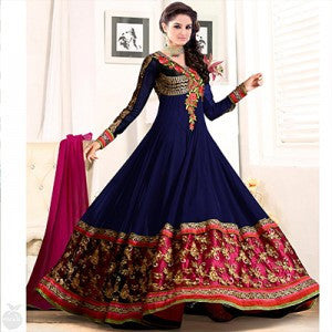 Royal Blue Anarkali