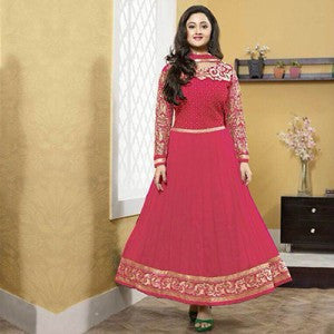 Salmon Pink Anarkali